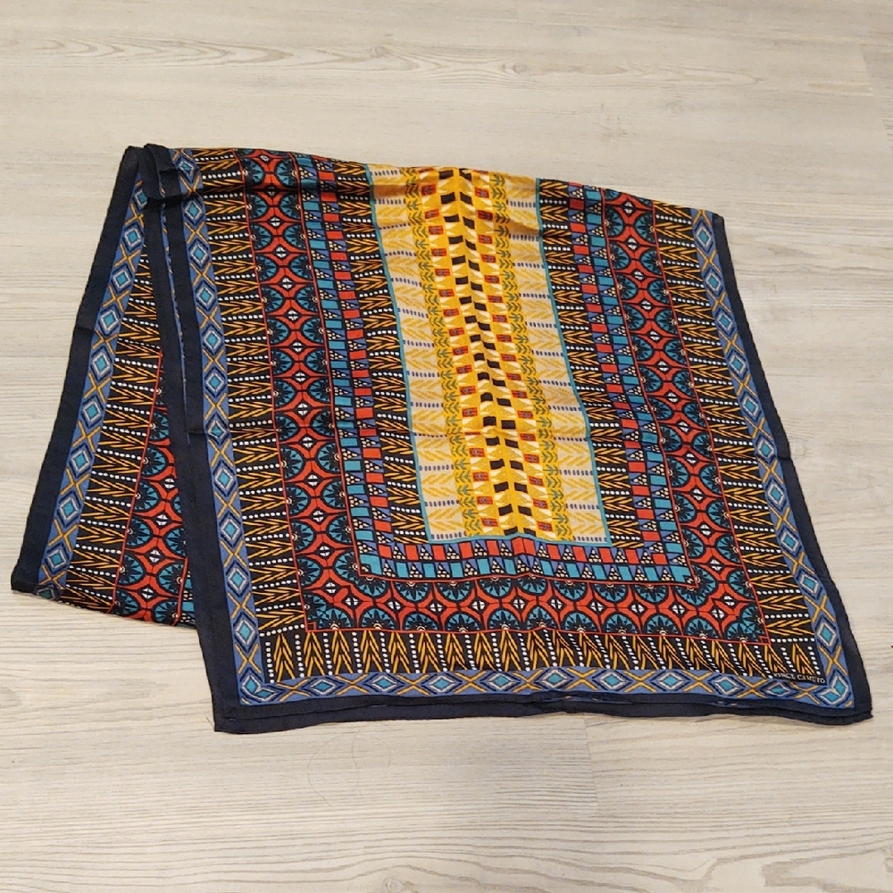 Vince Camuto Multicolor Geometric Scarf